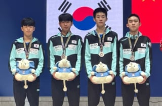韓 청소년탁구, 亞선수권 단체전 은1·동2로 마무리... 개인전 메달 도전 나선다