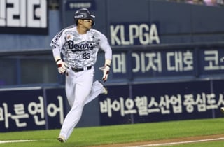 '5G 4승 1패' 상승세 두산 강승호 전격 1B 복귀! 롯데전 '선발 라인업' 공개 [잠실 현장]