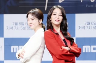 임지은-한고은, 상반된 매력의 아름다움[★포토]