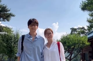 김가은, ♥윤선우와 사랑스러운 투샷 "사랑하는 사람과 낭비한 시간"