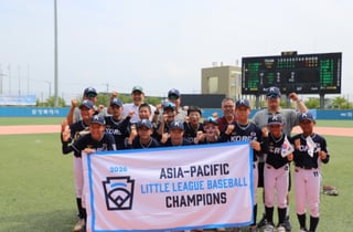 '홍지환 4⅔이닝 KKKKKKK' 韓 U-12 리틀야구 대표팀, 7년 만에 월드시리즈 진출 '라이벌 대만 꺾었다'