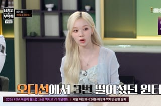 윈터 "SM 오디션 3번 탈락, 카리나는 DM 캐스팅"[냉부해][별별TV]