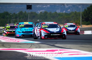 현대차 아반떼 N TCR, '2026 TCR 월드투어' 3라운드 프랑스 대회 우승