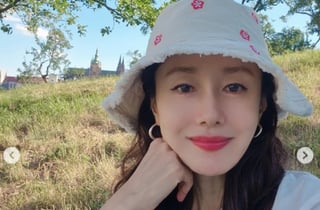 "배우 은퇴 NO"..김지수, 프라하서 회사 운영 중인 근황 [스타이슈]