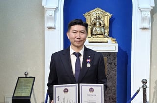 유승민 대한체육회장, 몽골 '우정훈장' 수훈→스포츠 ODA 사업 공로 인정 받았다