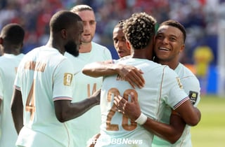 '월드컵 8강인데 압도적 경기력' 프랑스, 모로코 2-0 완파 '3회 연속 4강 진출'... 음바페·뎀벨레 환상골 폭발 [월드컵 리뷰]