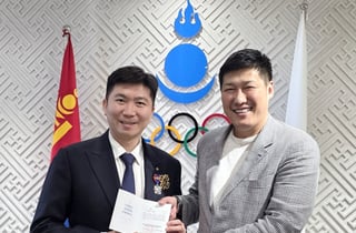 유승민 대한체육회장, 몽골 올림픽위 선정 '올림픽의 영광' 메달 받았다→연이틀 최고 수훈에 메달까지 쾌거