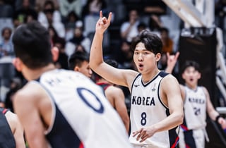 '극적 생존' 한국 남자농구, 월드컵 도전 이어간다... '안영준·송교창 복귀' 16인 명단 발표