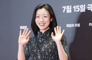 심달기, 연기천재의 색다른 영화관 룩[★포토]