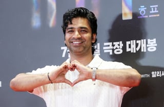 아누팜, 정호연 응원하러 왔어요[★포토]
