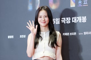지수 등장에 영화관이 들썩[★포토]