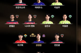'깜짝 결승골' 베테랑 센터백 권경원, 17라운드 MVP 선정... '2G 연속 3골' 포항 베스트팀 [공식발표]
