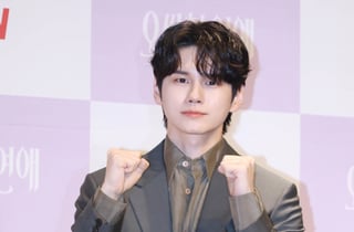 옹성우 '완벽한 화이팅'[★포토]