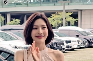 뼈만 앙상..'크러쉬♥' 조이, 충격 '뼈말라' 근황