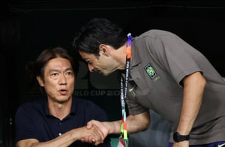 "홍명보 감독님 감사합니다" 韓 축구와 인연 끝, 작별 인사 남긴 아로소 코치