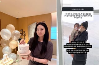 '오상진♥' 김소영, 子 육아 현실에 당황 "날 발로 차고 일어나"