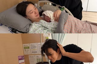 '원조 얼짱' 유혜주, 둘째 子 출산 "태어나보니 형과 똑 닮아"[스타이슈]
