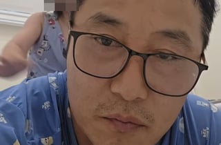 '50세 재혼' 김병만, 등 위에 뛰어든 子에 한껏 지쳐도.."살맛 난다"