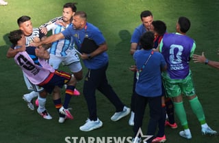 월드컵 결승 직후 주먹질 등 난투극 '추태'... 아르헨티나 결국 'FIFA 중징계' 위기