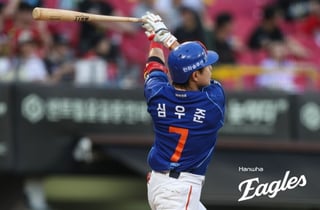'달감독 데이터 야구 통했다' 1번 심우준→스리런포+4타점→4연패 탈출 "연패 끊고 승리해 기쁘다" [광주 현장]