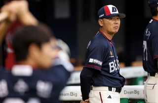 '1위 삼성 페덱·보스 만나는' 두산, 짜릿한 기억과 자신감 "우리도 분위기 좋다"