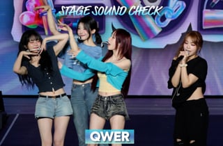 [ACON2026] 큐더블유이알(QWER) 사운드 체크 무대 현장 [영상]