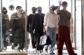 에이티즈 '일본으로 출발'[★포토]
