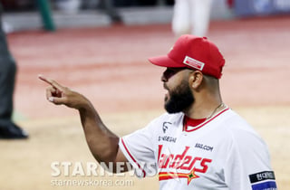 와 '156㎞ 폭발!' KBO 데뷔 KIA전 승리→롯데전 승리→무패+3연승 도전! 두산전 선발 라인업 발표 [인천 현장]